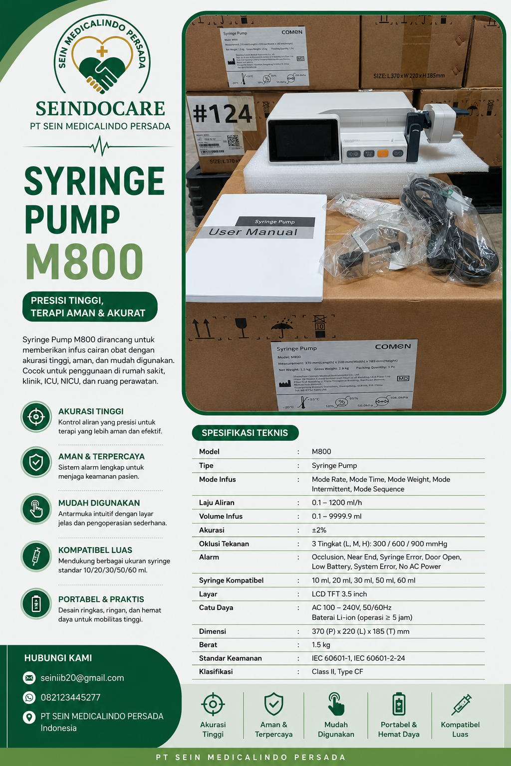 Syiringe Pump M800