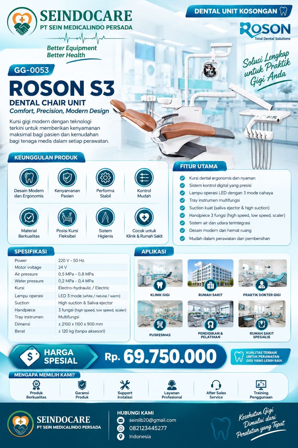 Dental Unit Roson Kosongan (Unit Ssaja)